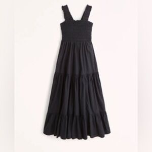 Abercrombie & Fitch Black Maxi Dress